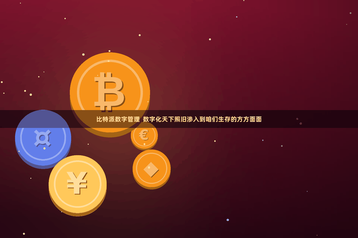 比特派数字管理  数字化天下照旧渗入到咱们生存的方方面面
